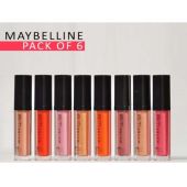 Bundle Offer Pack Of 6 Maybelline New York Lip Glo